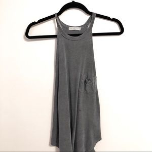 Grey Halter Tank